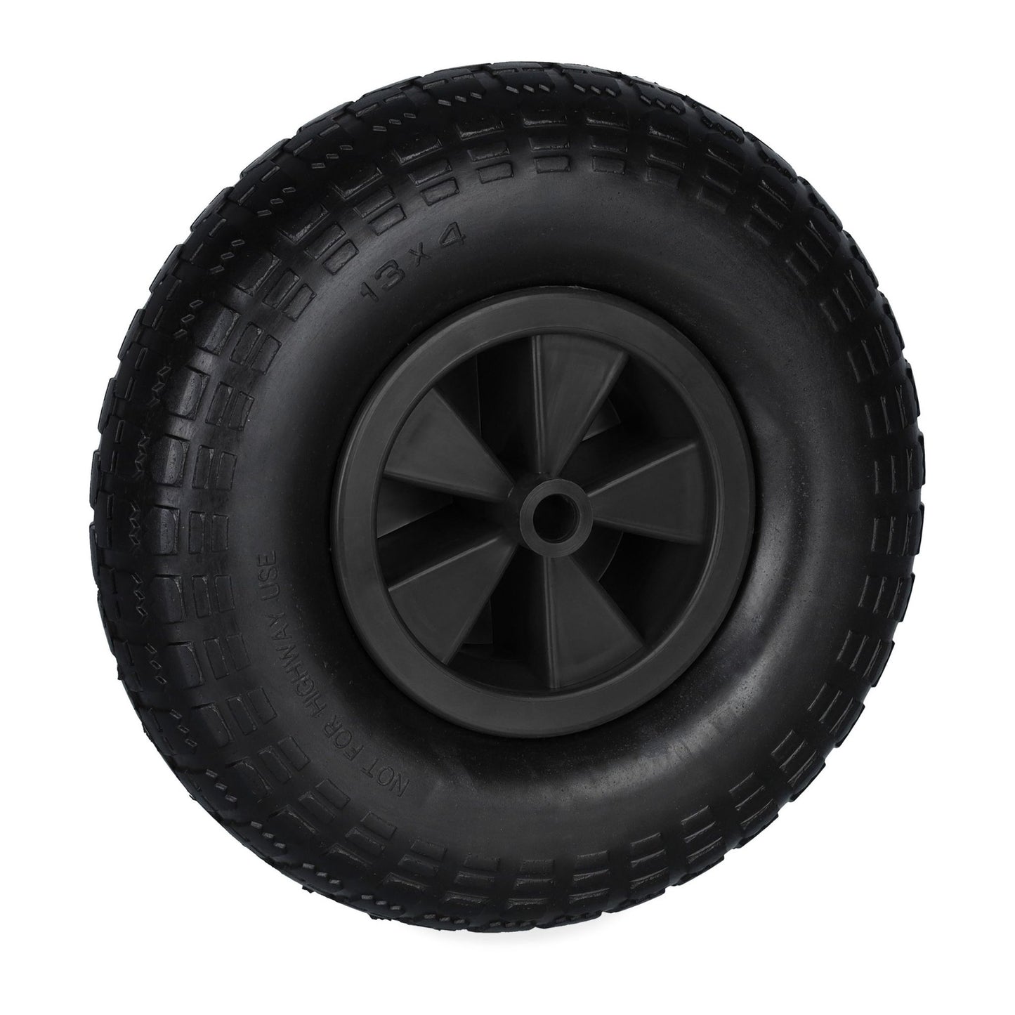 Wheel for wheelbarrow 4.00-6 in black