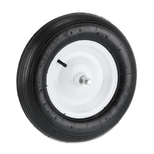Wheel for wheelbarrow 4.80 4.00-8 with axle