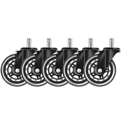 Wheels for an office chair - 5 pcs. Malatec 22077
