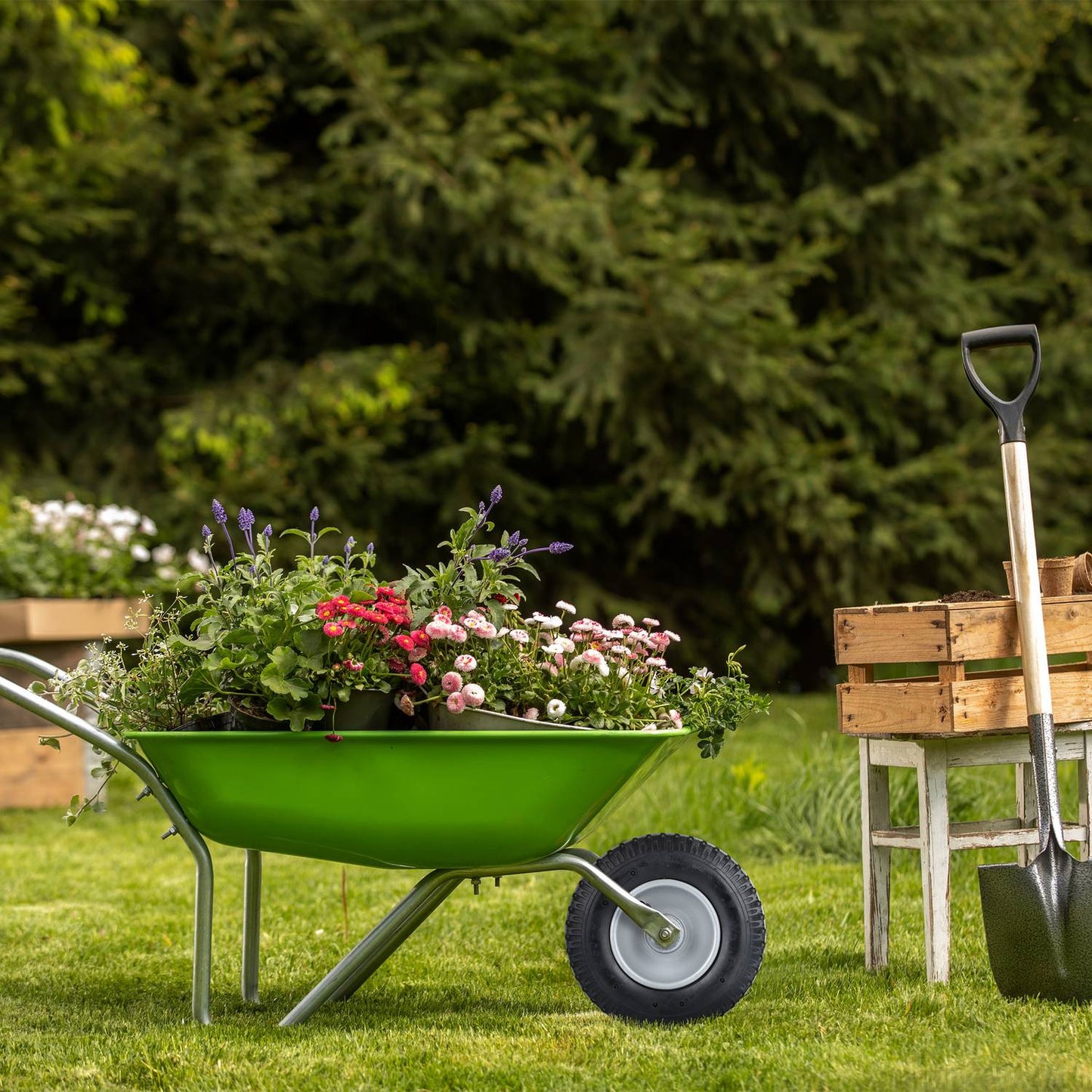 Wheels for wheelbarrow 2.50-4 in sets of 2
