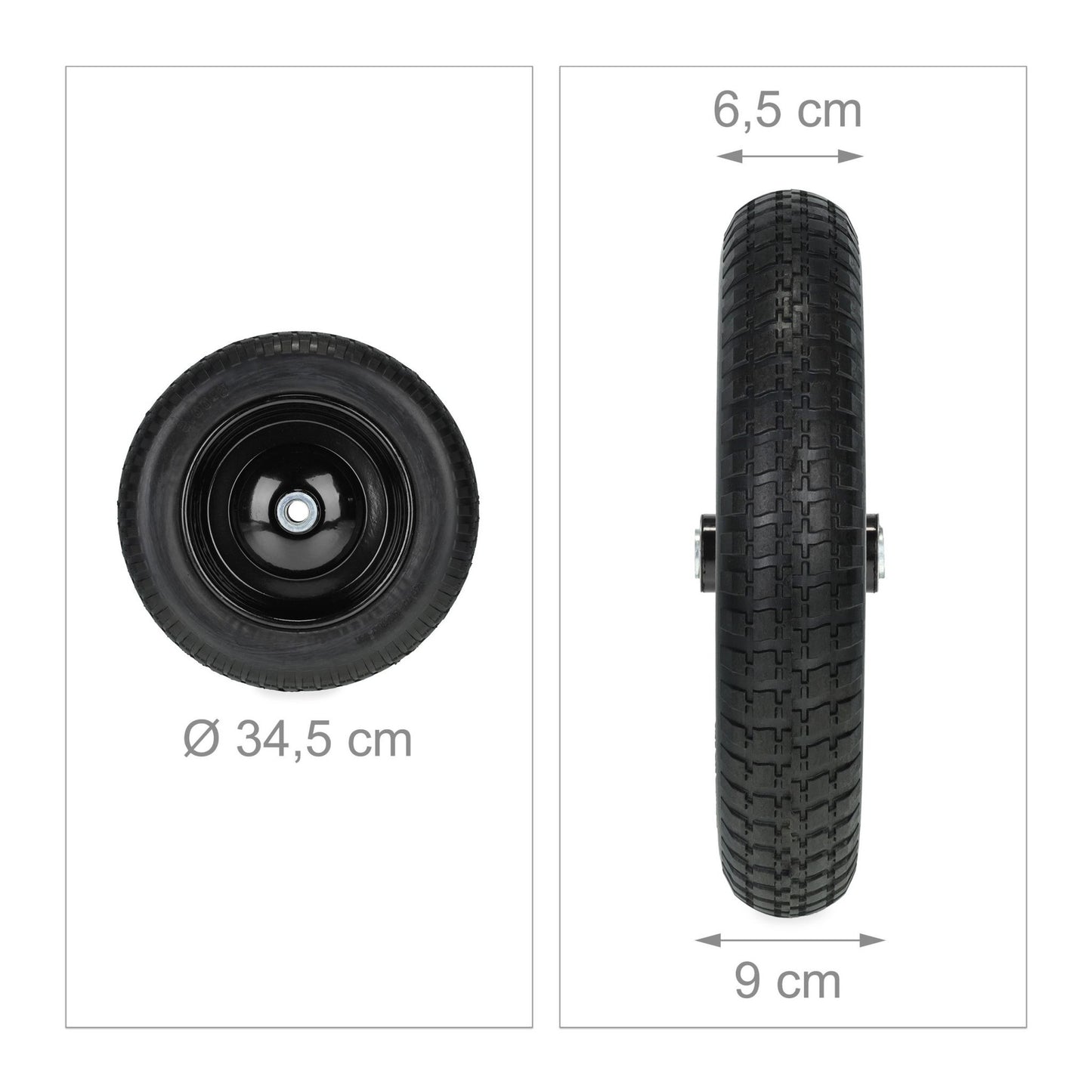 Wheels for wheelbarrow 3.00-8