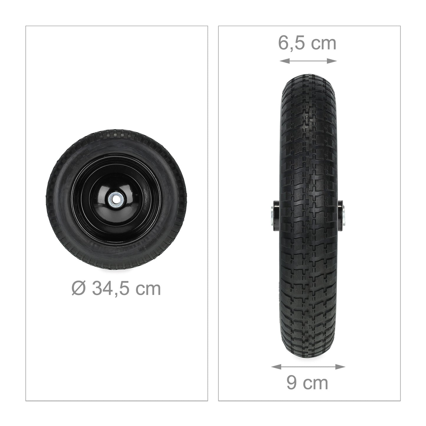 Wheels for wheelbarrow 3.00-8