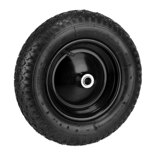 Wheels for wheelbarrow 3.50-8 pneumatic tires