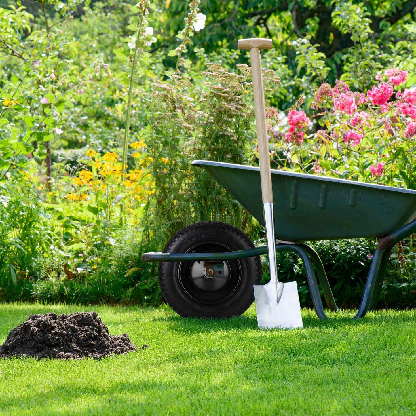 Wheels for wheelbarrow 3.50-8 pneumatic tires