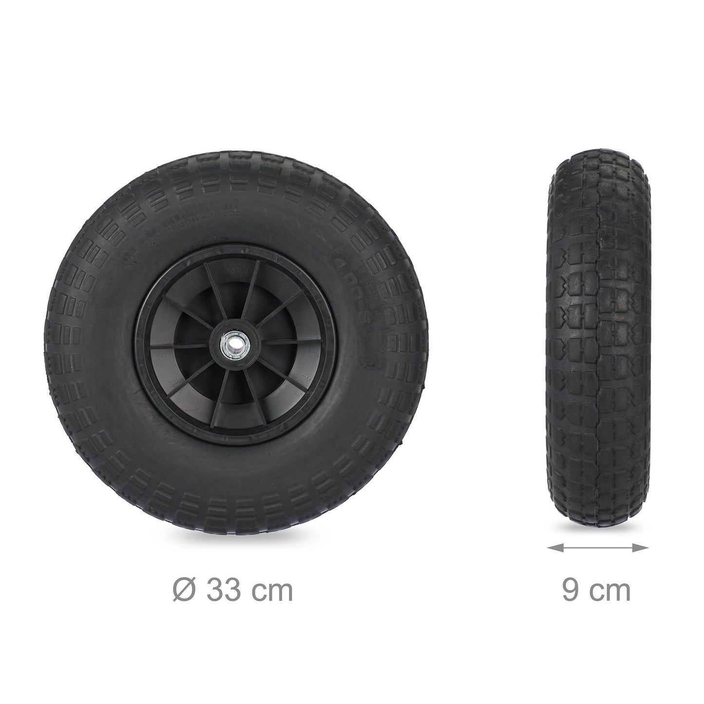 Wheels for wheelbarrow 4.00-6