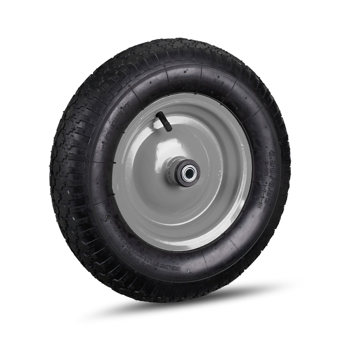 Wheels for wheelbarrow 4.80 4.00-8 with adapters