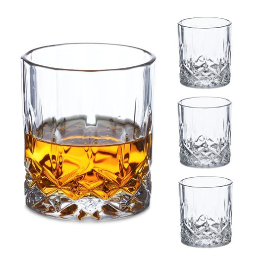 Whiskey glass 4-pack