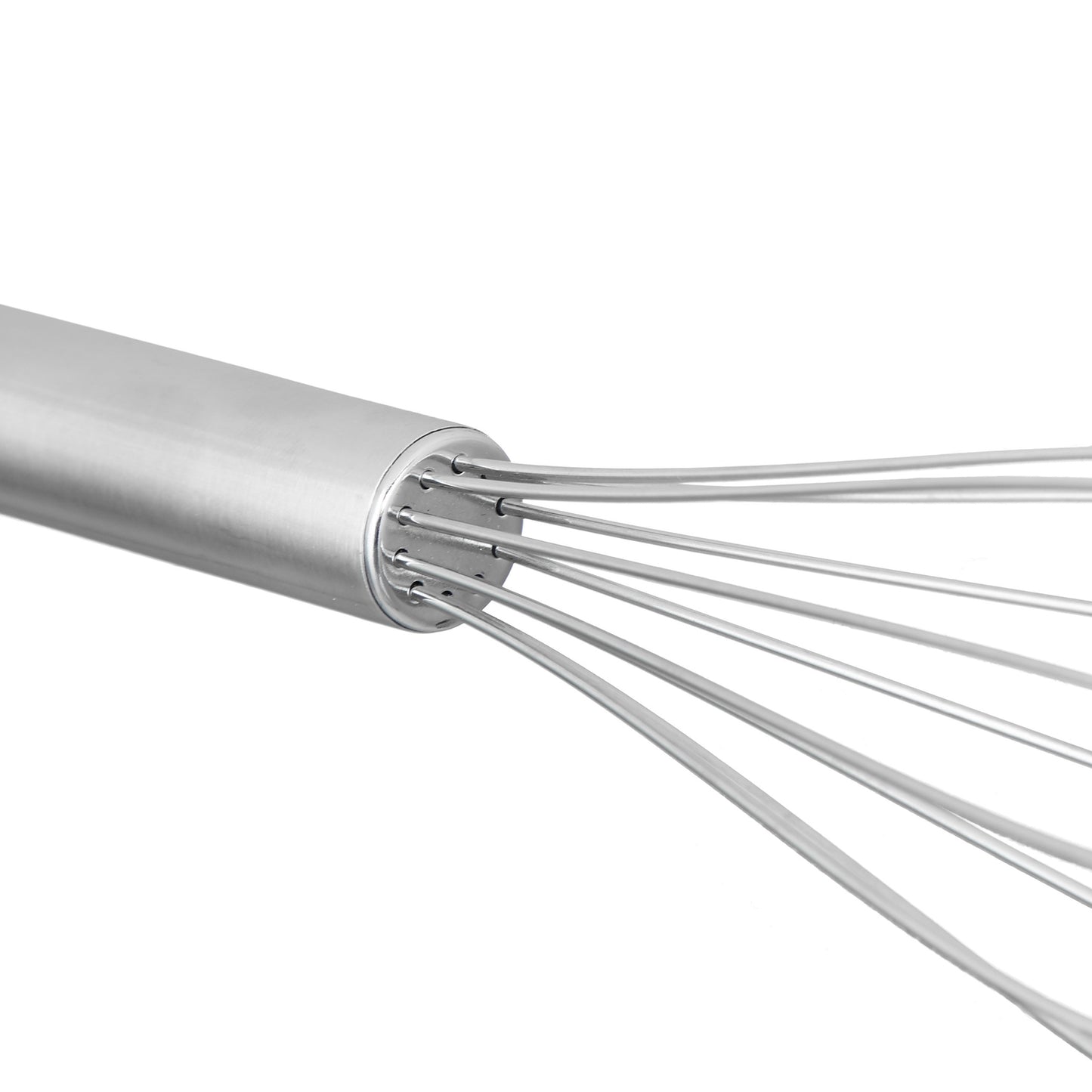 Whisk set in stainless steel