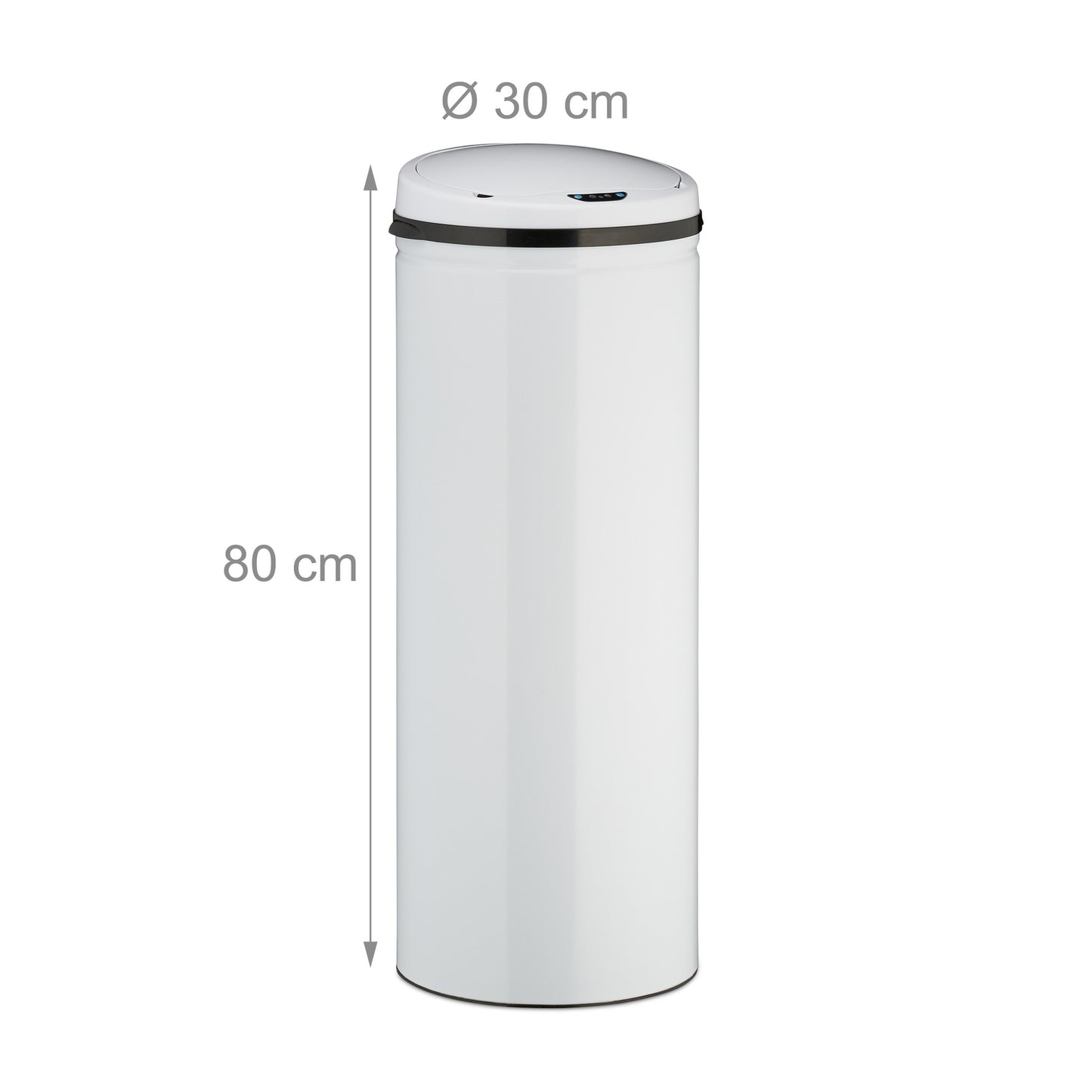 White 50L Sensor Bin