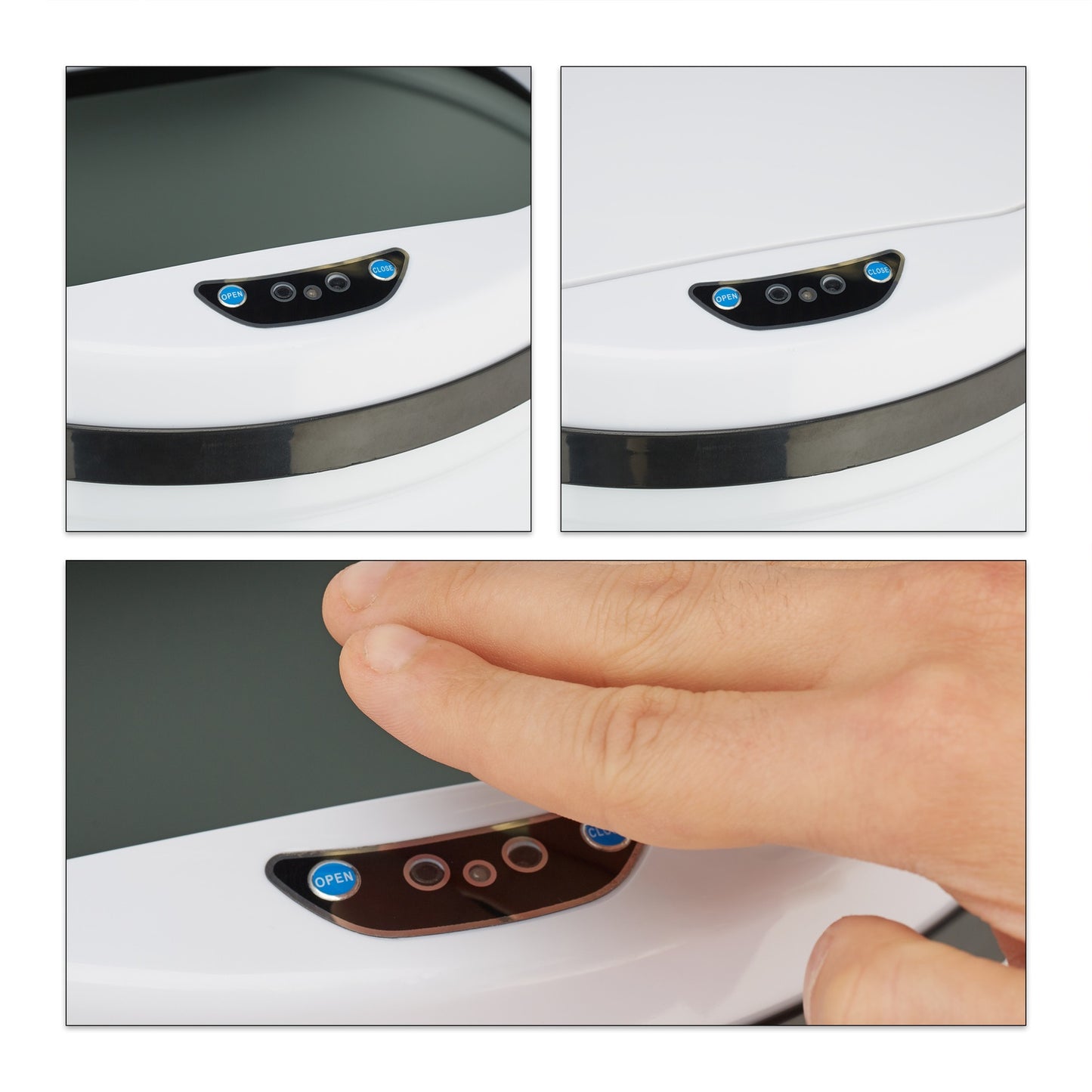 White 50L Sensor Bin