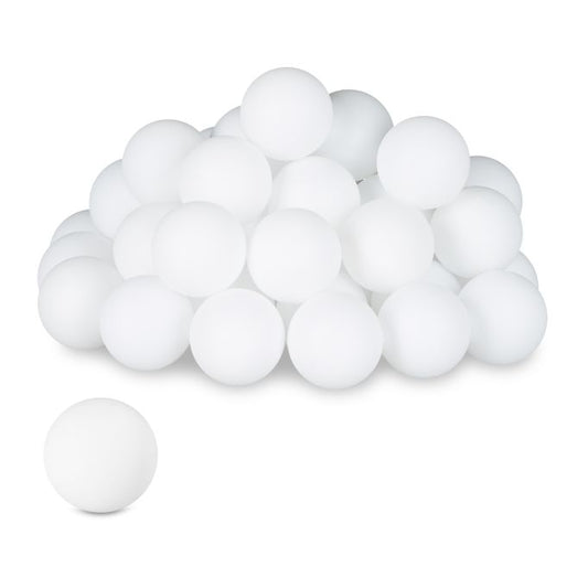 White Beer Pong balls in a set of 144