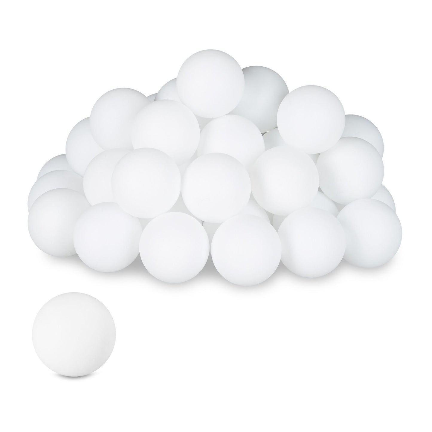White Beer Pong balls in a set of 144