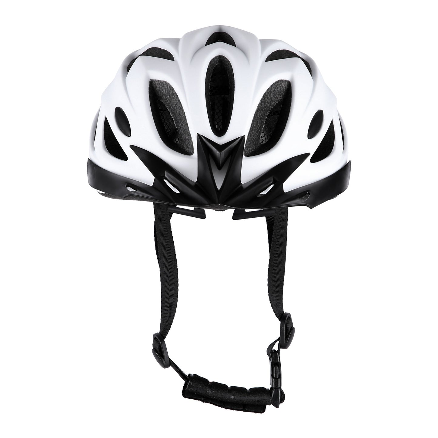 White Bicycle Helmet, Size L (55-61cm)