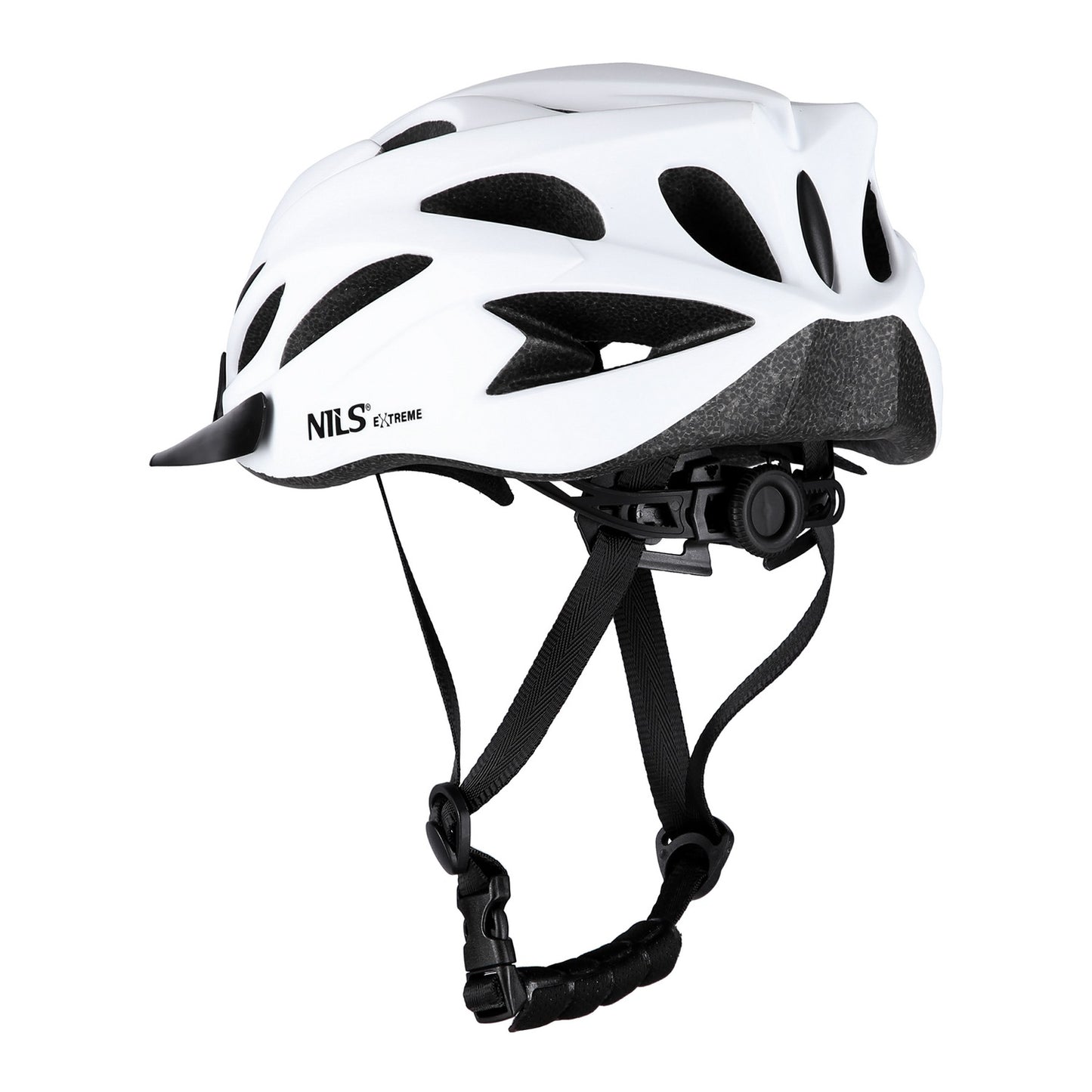 White Bicycle Helmet, Size M (51-60cm)