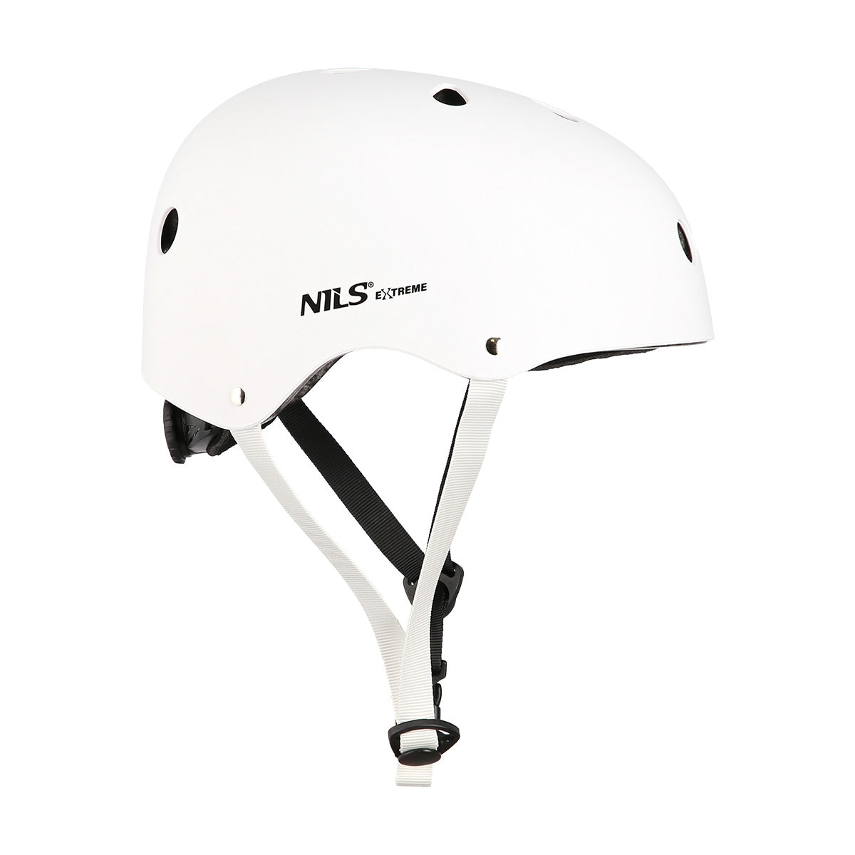 White Bicycle Helmet, Size M (55-58cm)