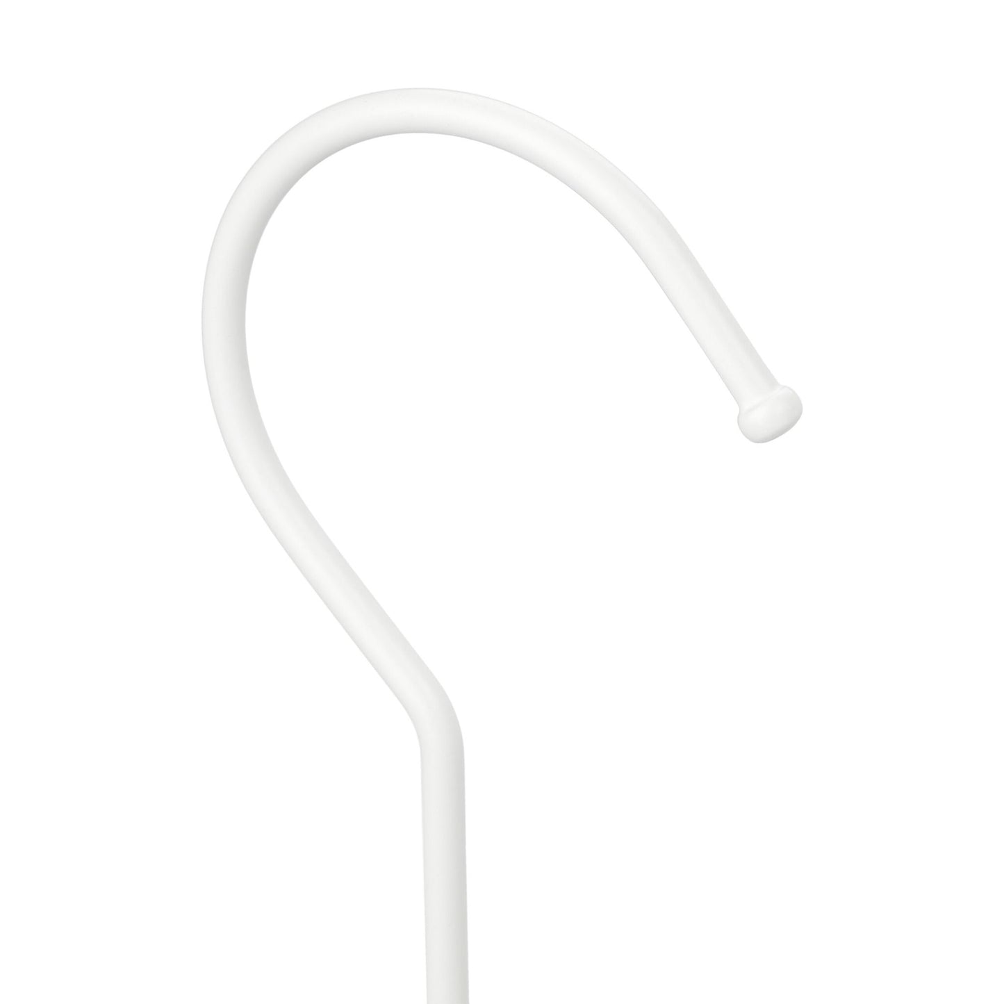 White Boot Hooks - Set of 5