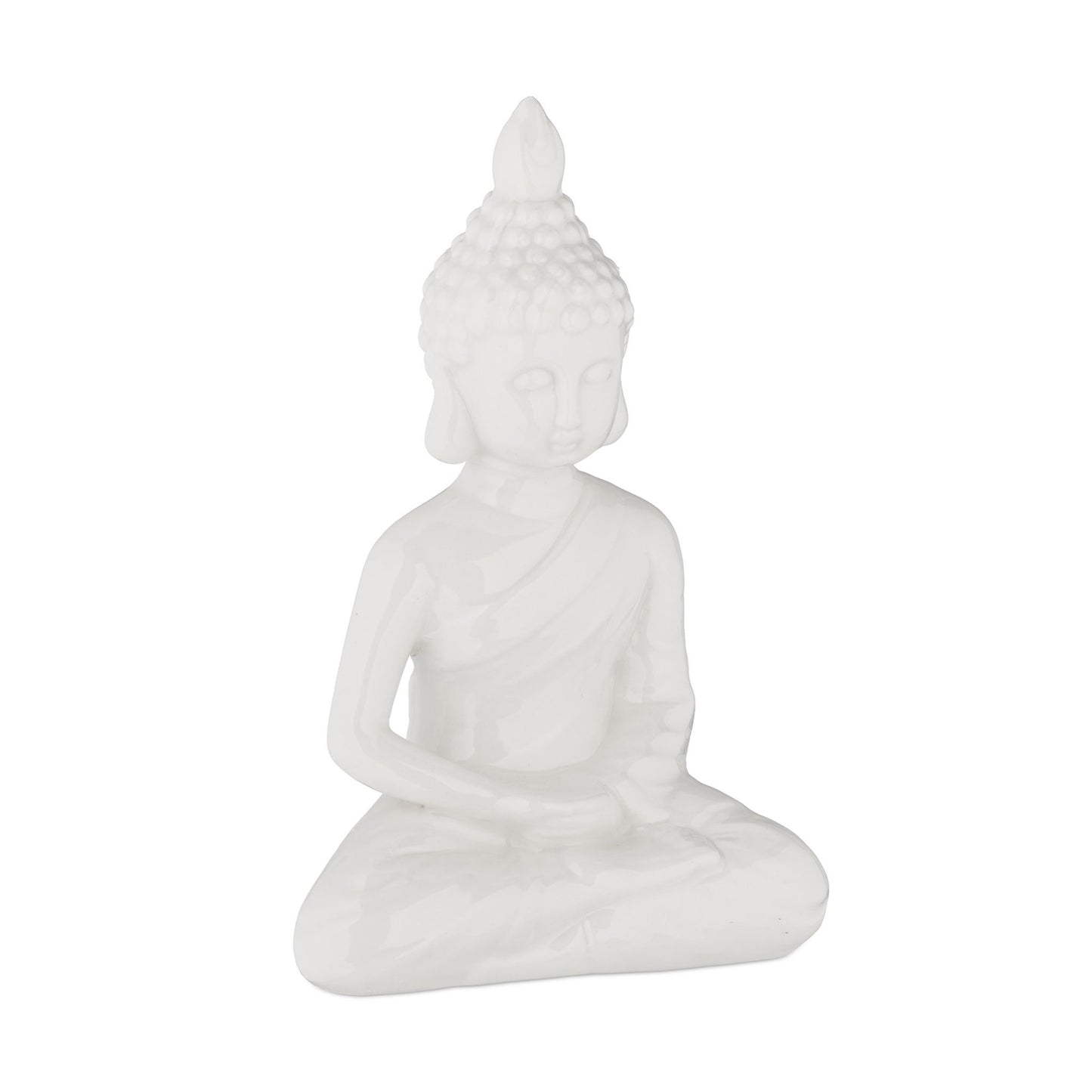 White Buddha figure 17 cm