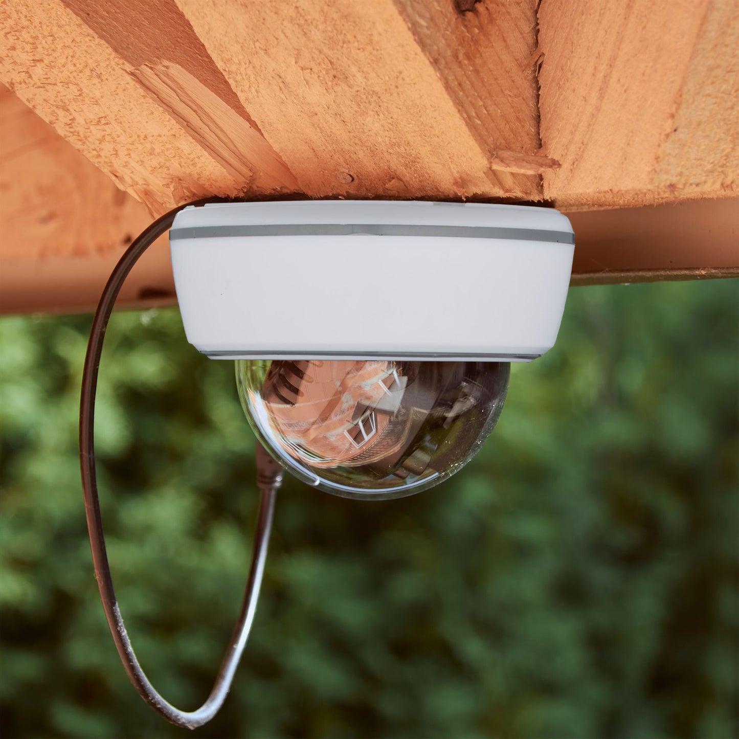 White Dummy Security Cameras, Set of 3, Indoor/Outdoor