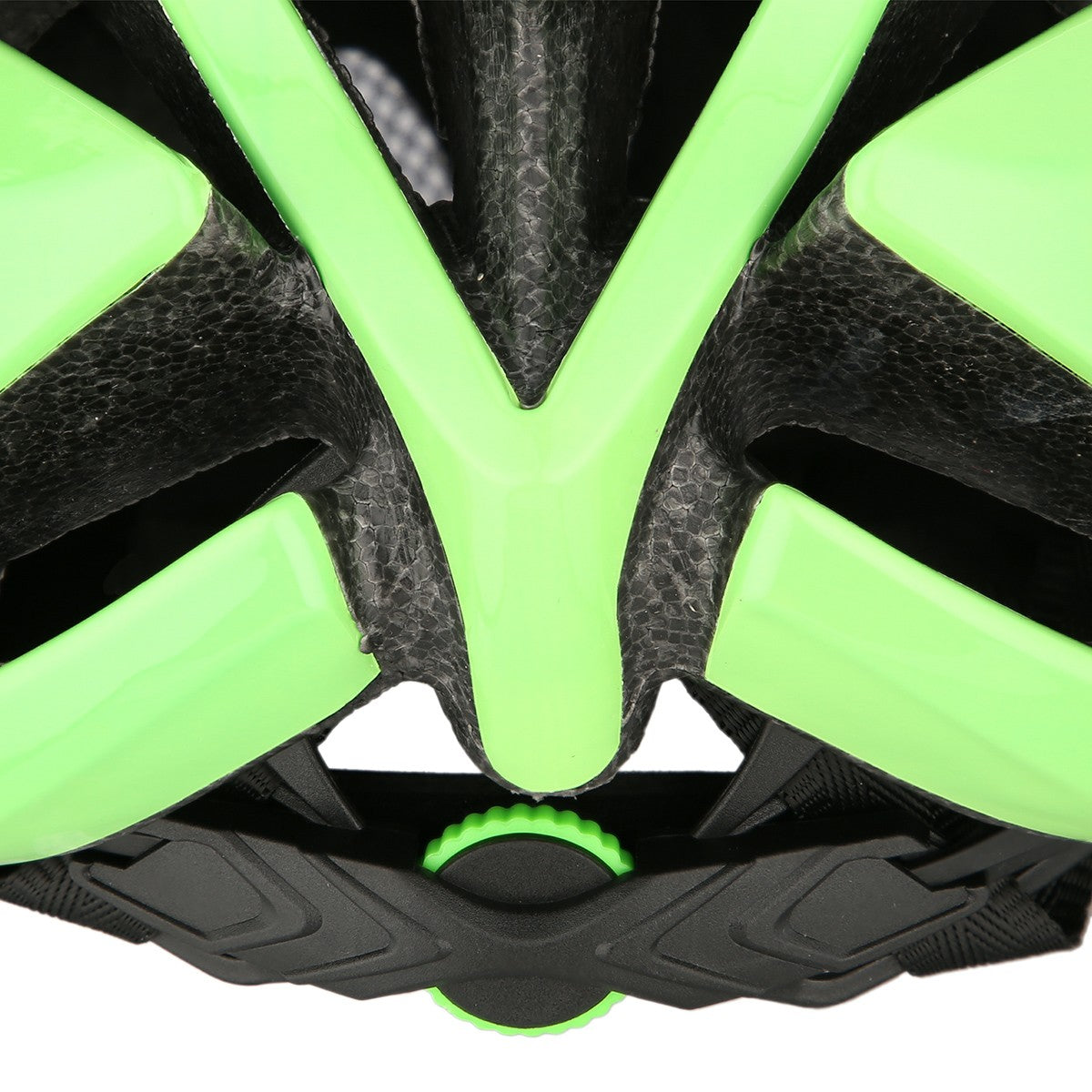 White-Green Size M (55-61) Cycling Helmet