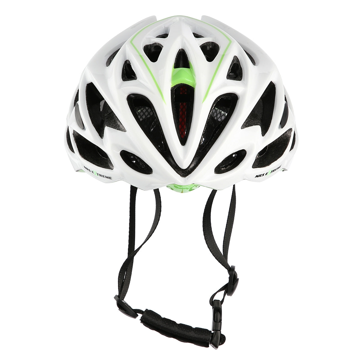 White-Green Size M (55-61) Cycling Helmet