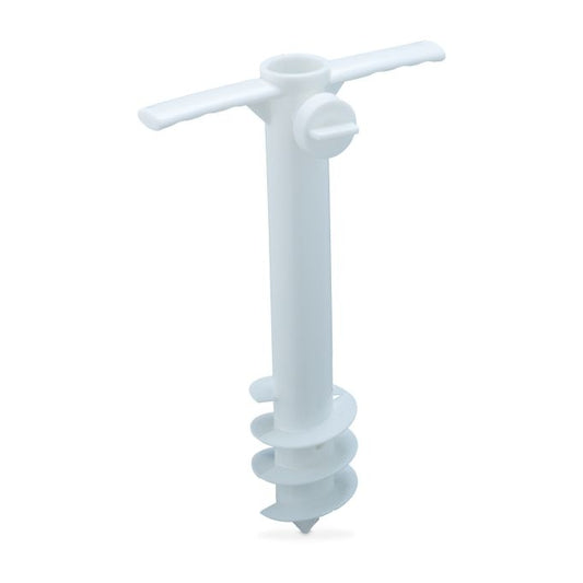 White Parasol Screw-in Holder