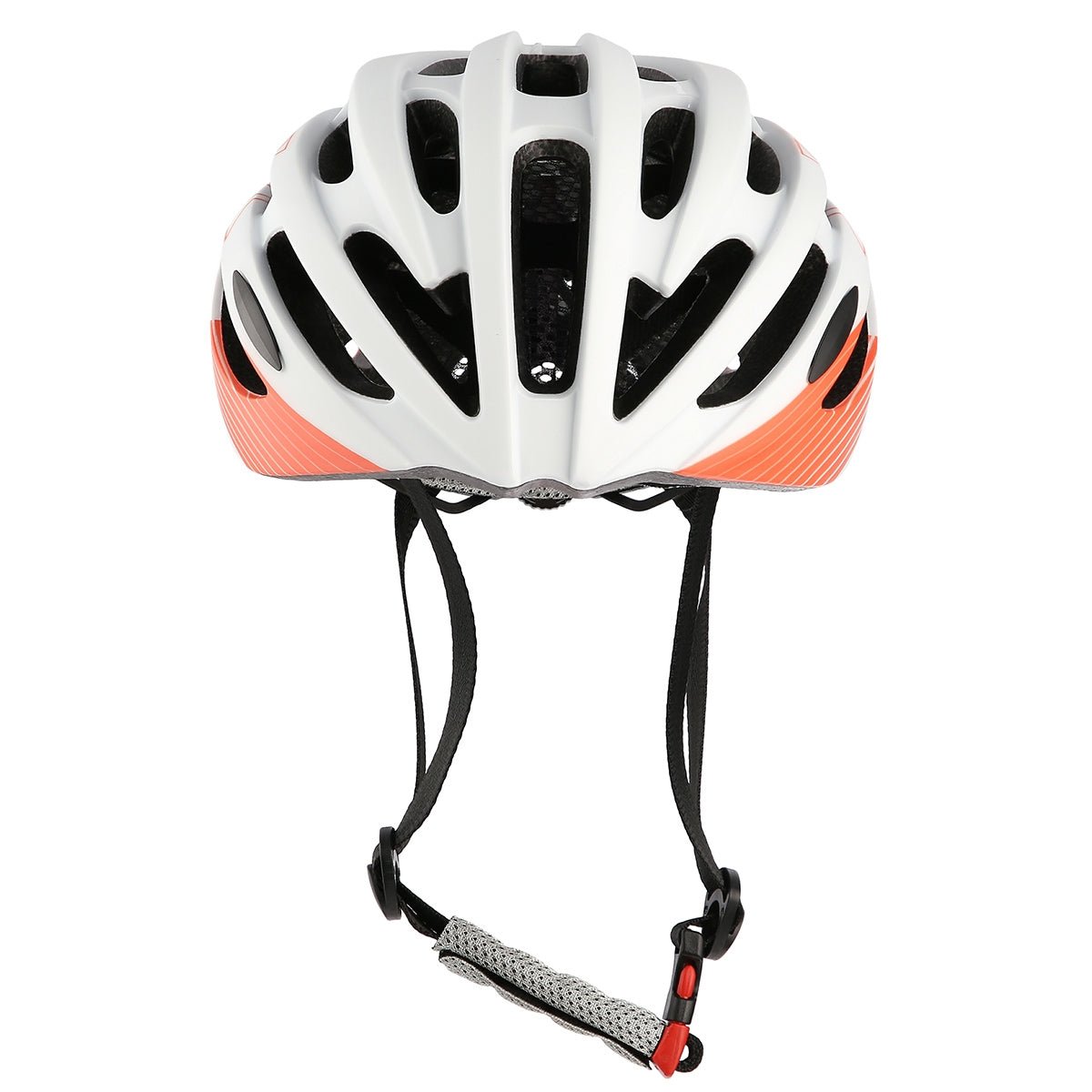White-Red Size L Helmet, 57-61 cm