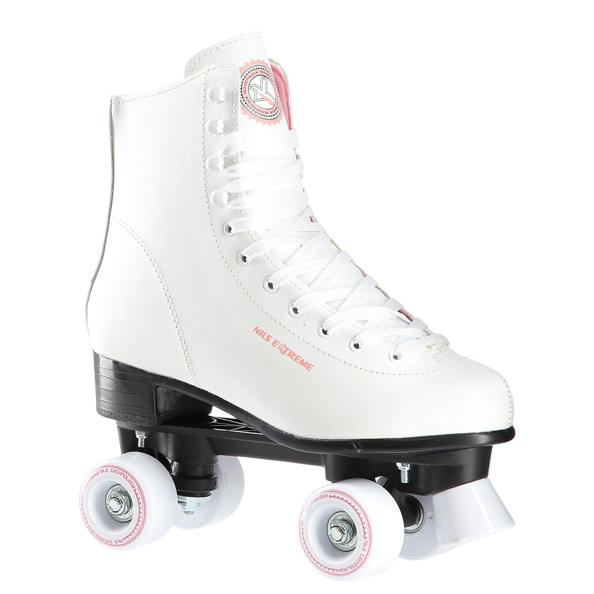 White Roller Skates, Size 36, Quad Design