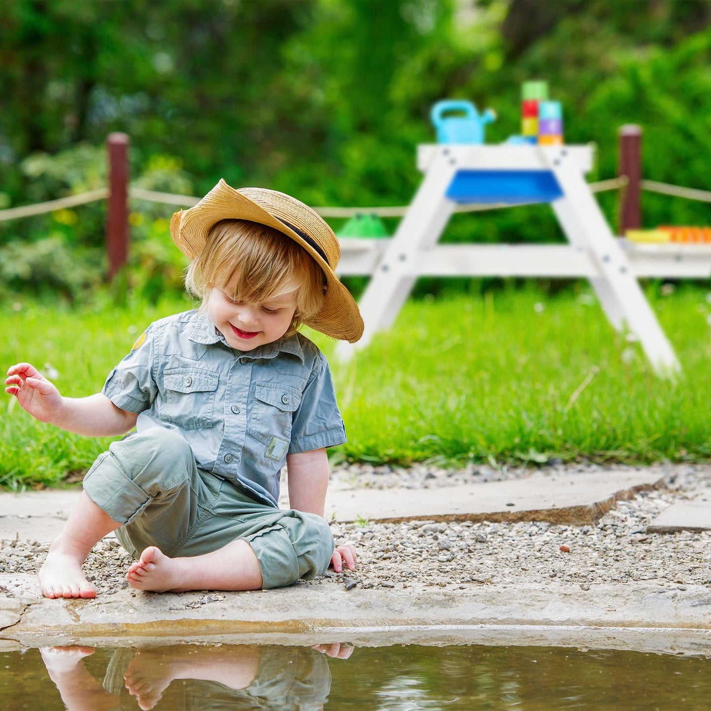 White Seating group for children Wood