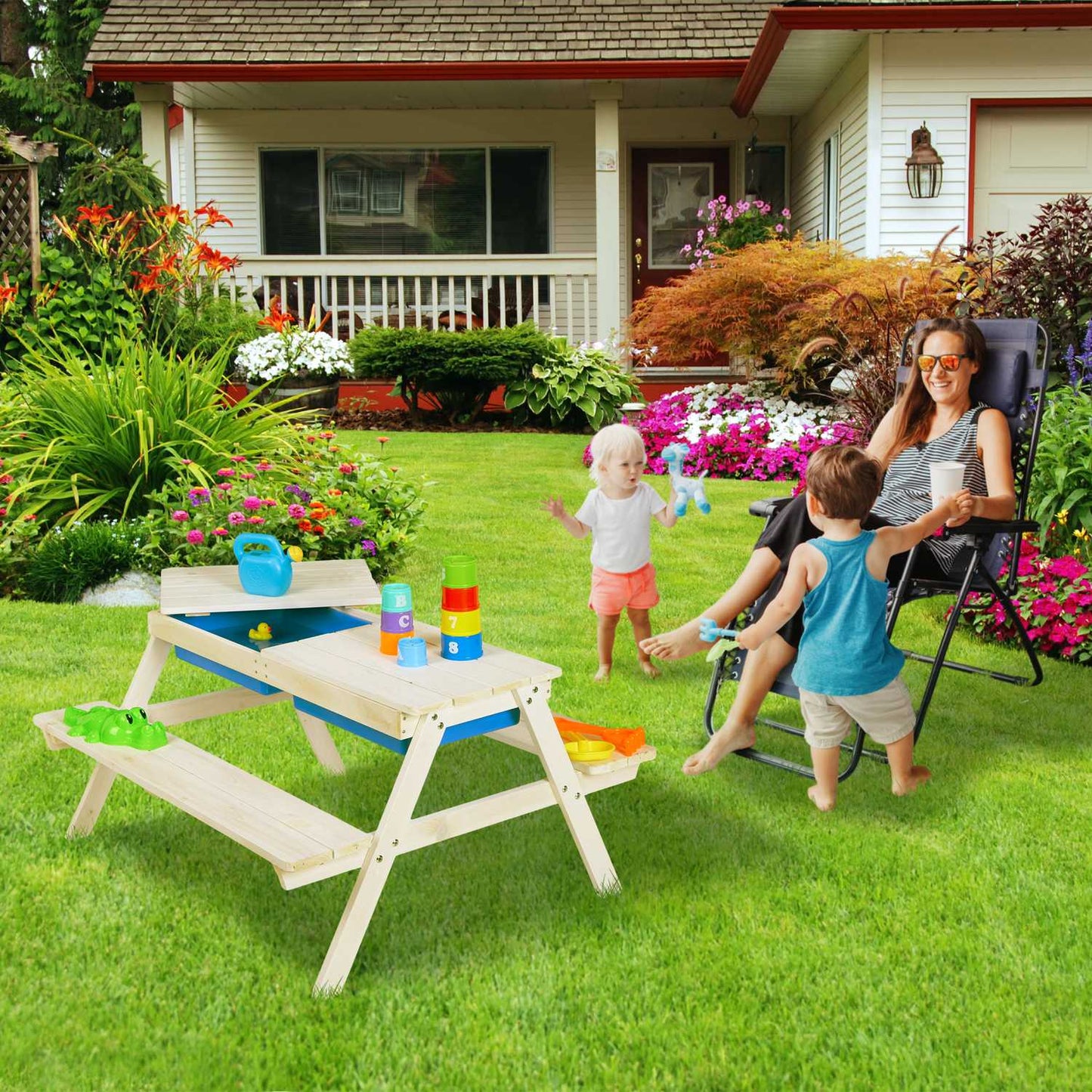 White Seating group for children Wood