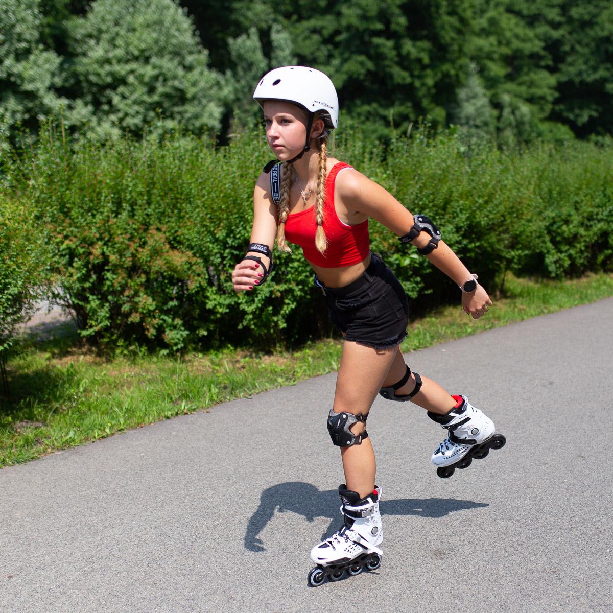 White Size 35 Slalom Inline Skates
