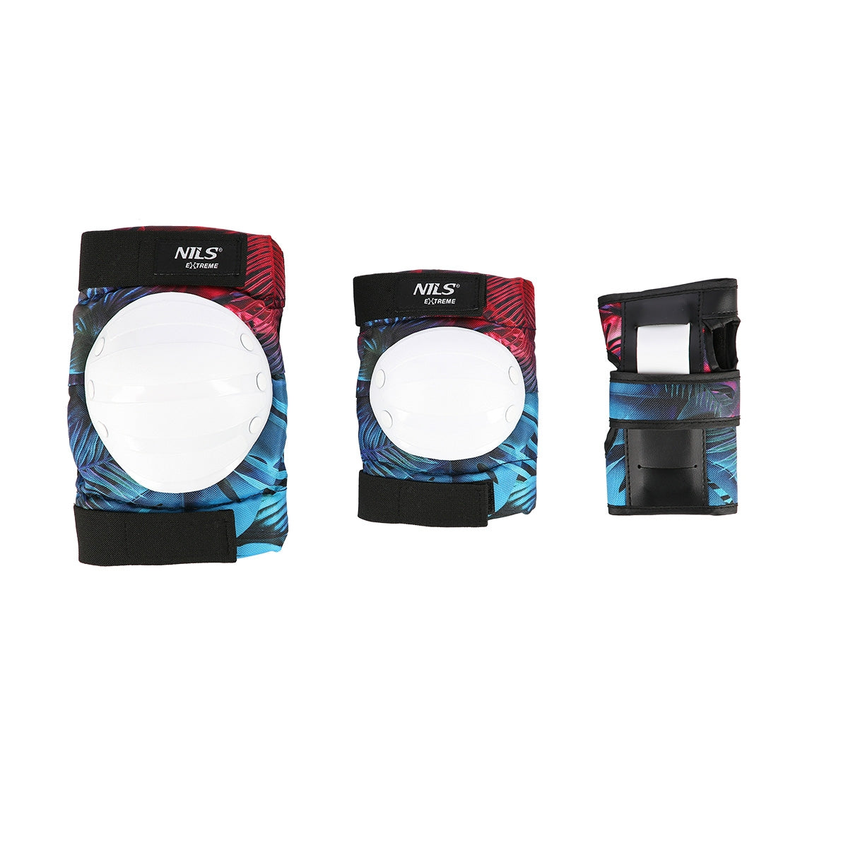 White Size L Knee Protectors Set