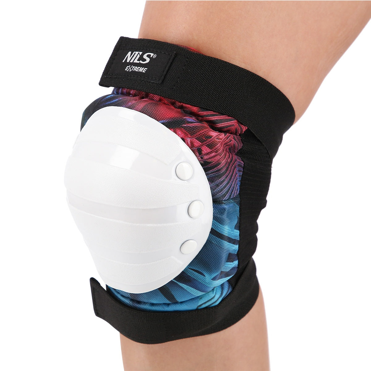 White Size L Knee Protectors Set