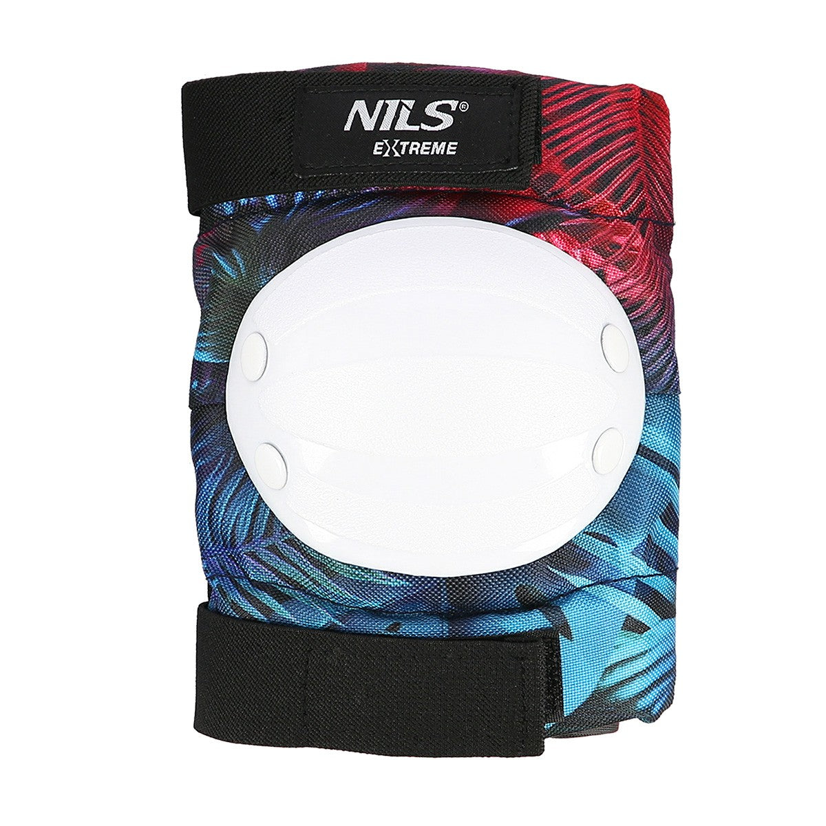 White Size S Knee and Elbow Protectors Set