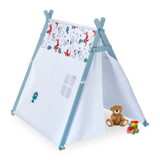 White teepee tent for children