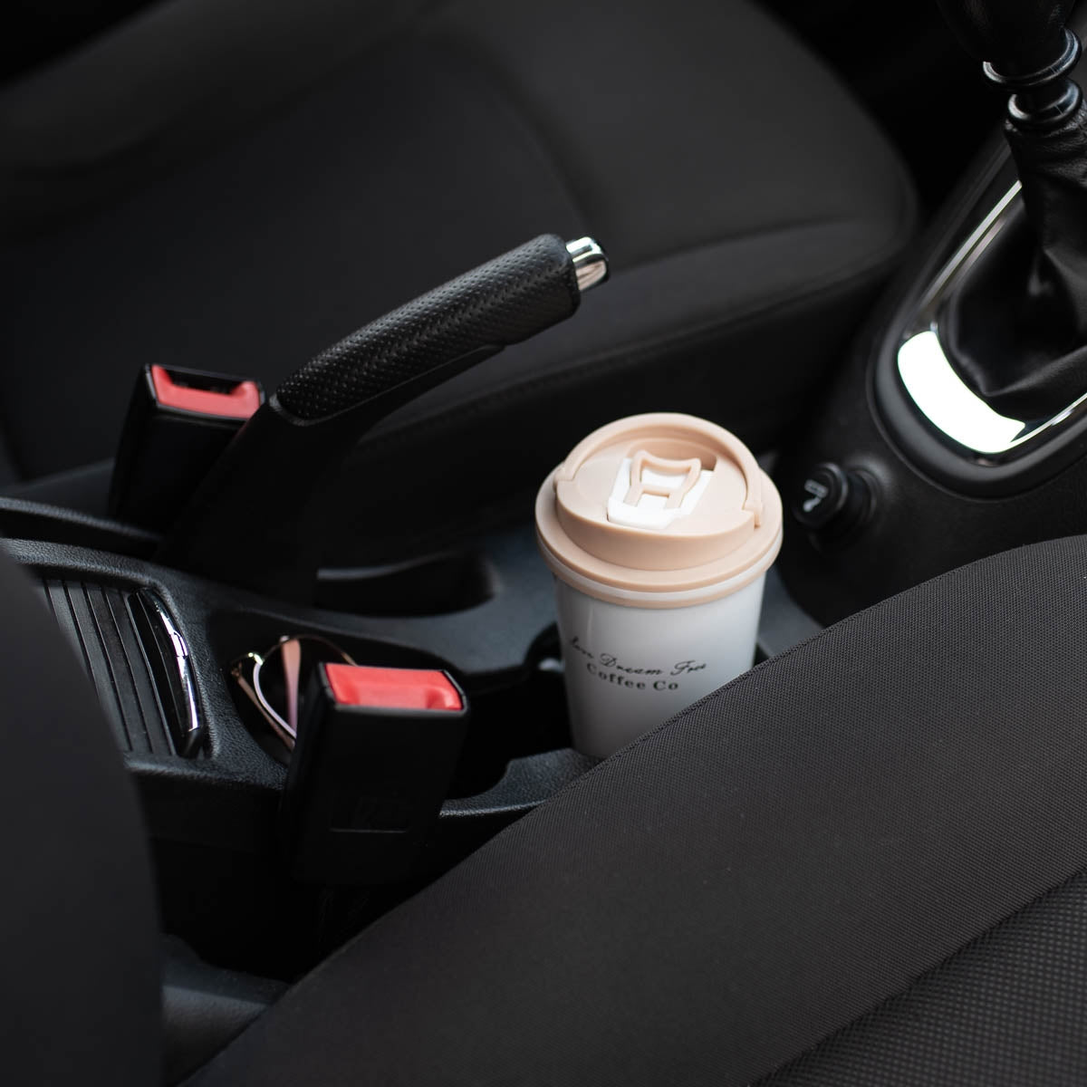 White Thermal Cup, 18 oz, Insulated