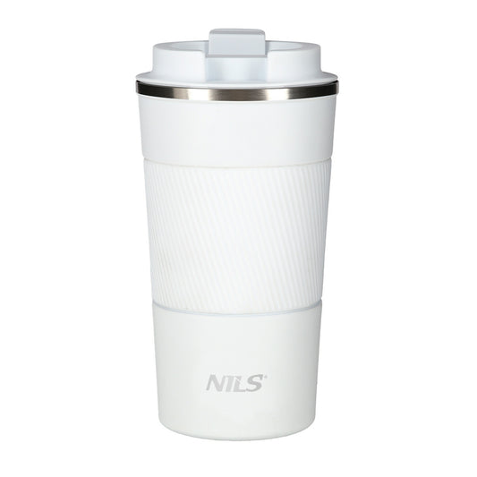 White Thermal Cup – Insulated, 9 oz Capacity