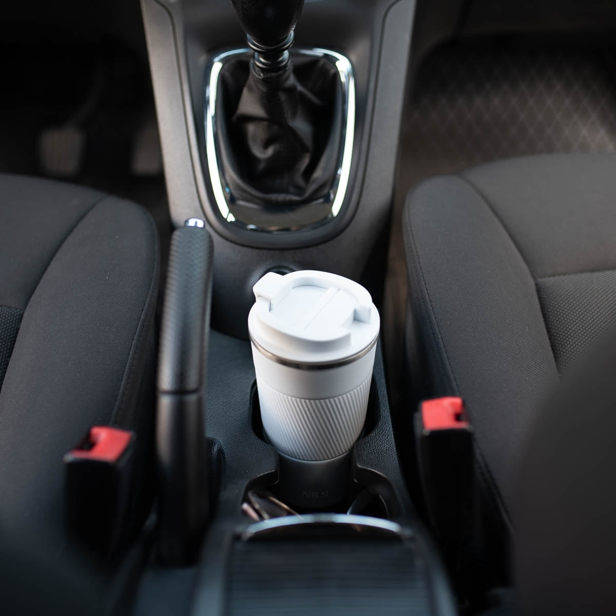 White Thermal Cup – Insulated, 9 oz Capacity