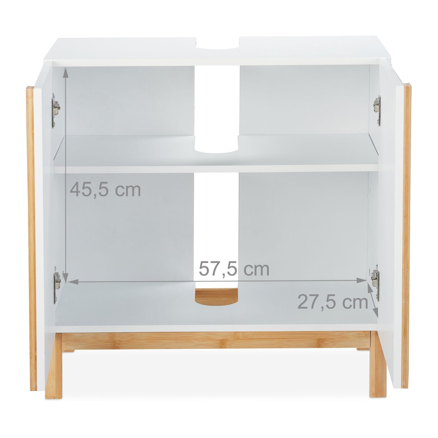 White base cabinet