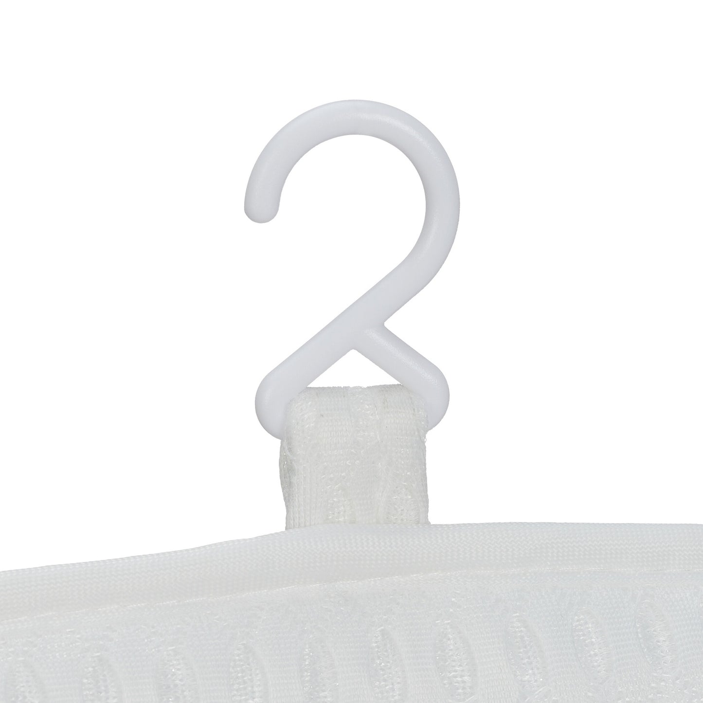 White bath pillow