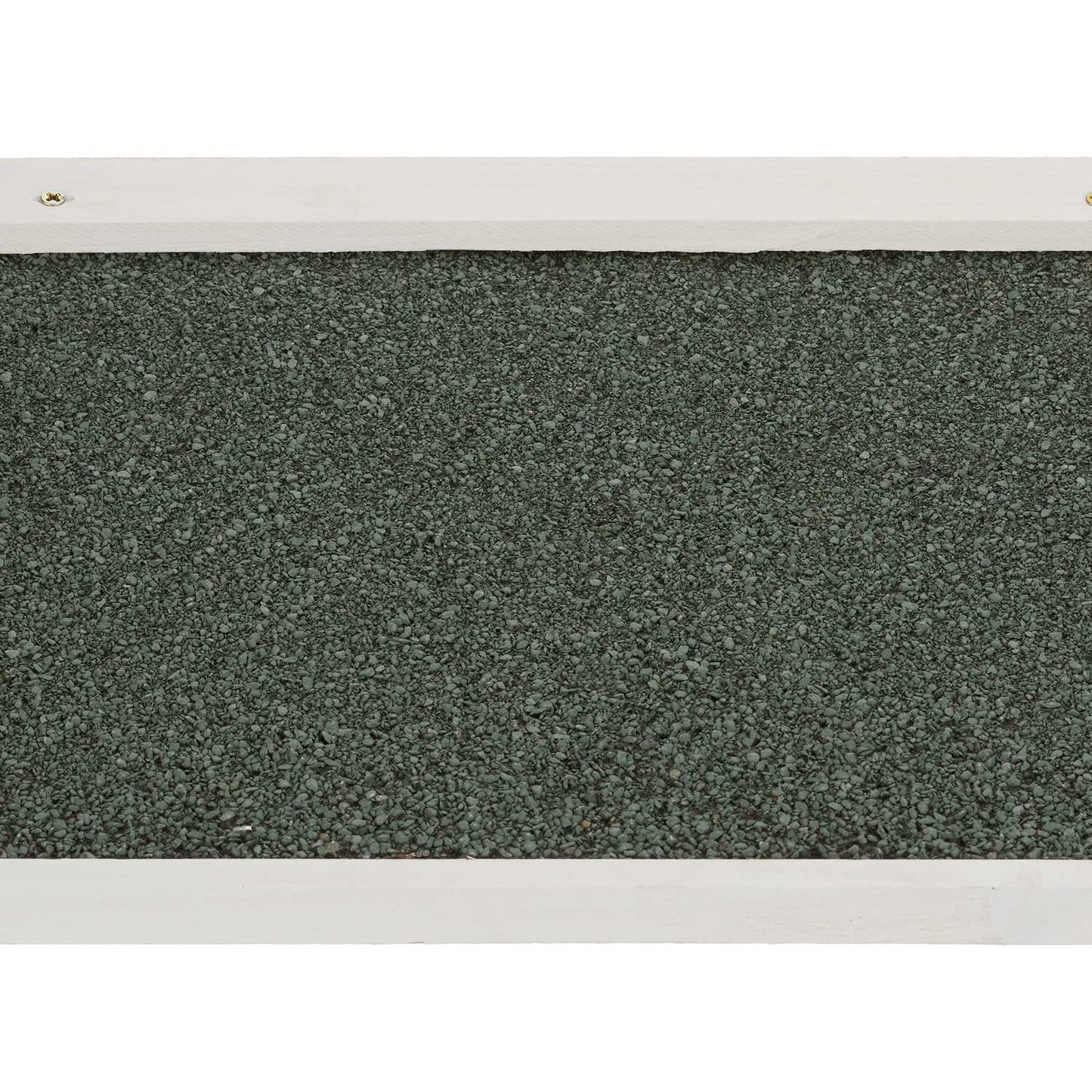 White bird table on post
