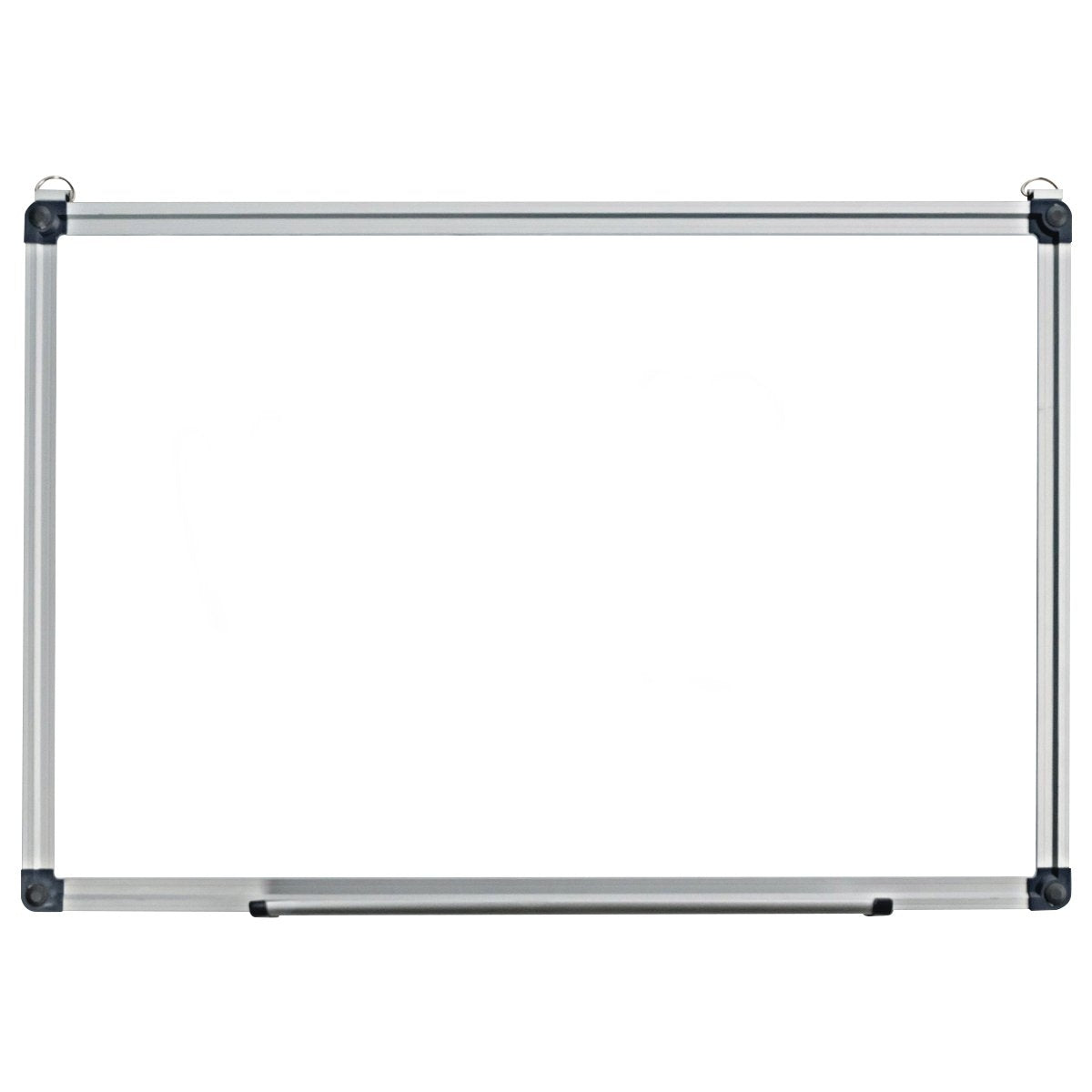 Whiteboard magnetic board writing board wall board memo board with aluminum frame 90 x 60 cm