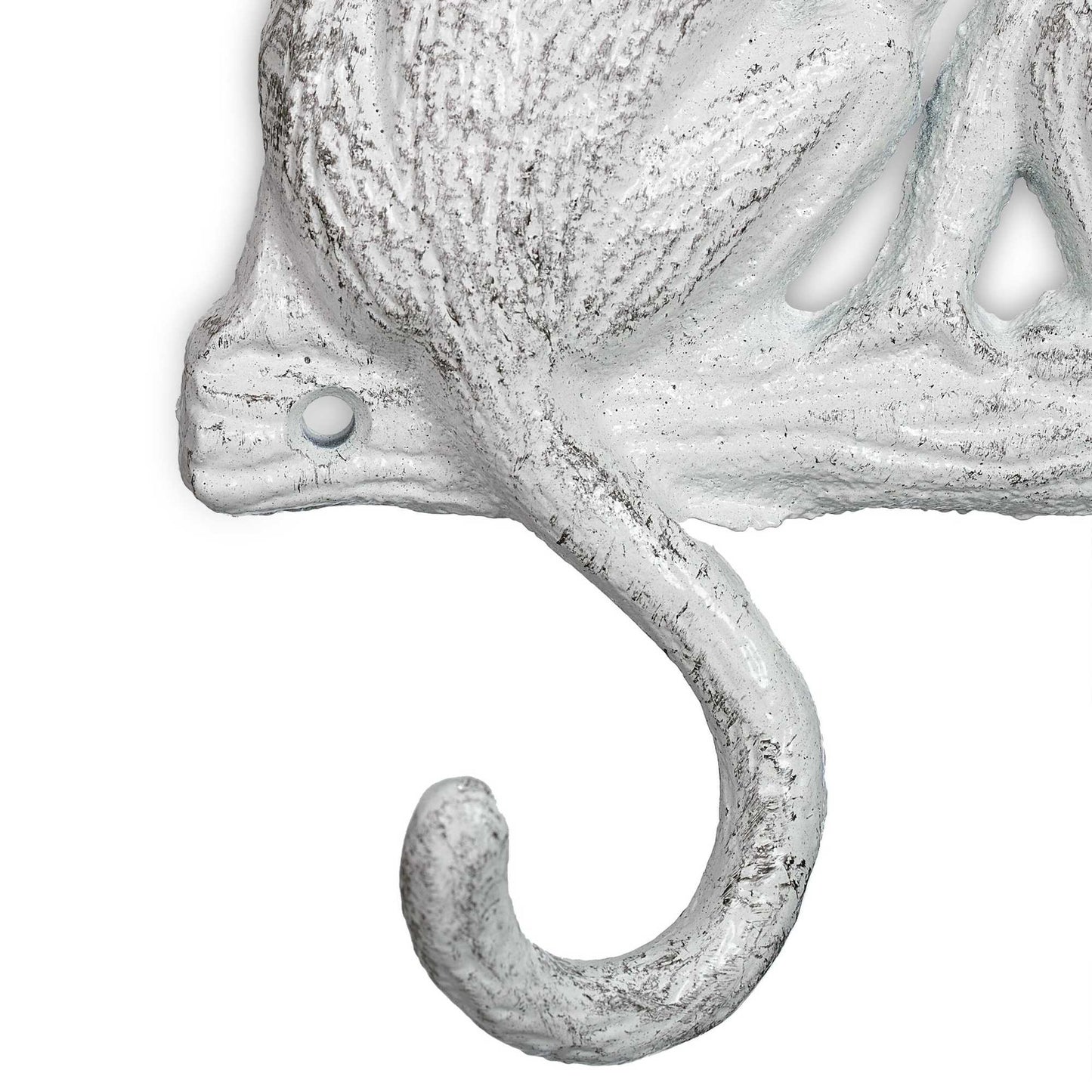 White coat hanger in monkey design