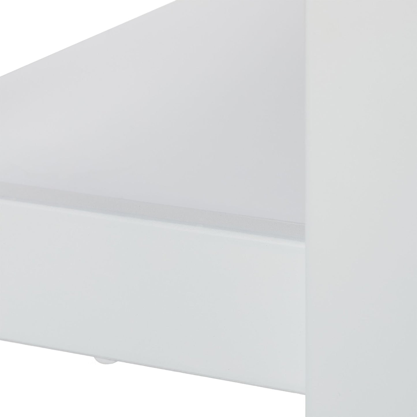 White corner desk