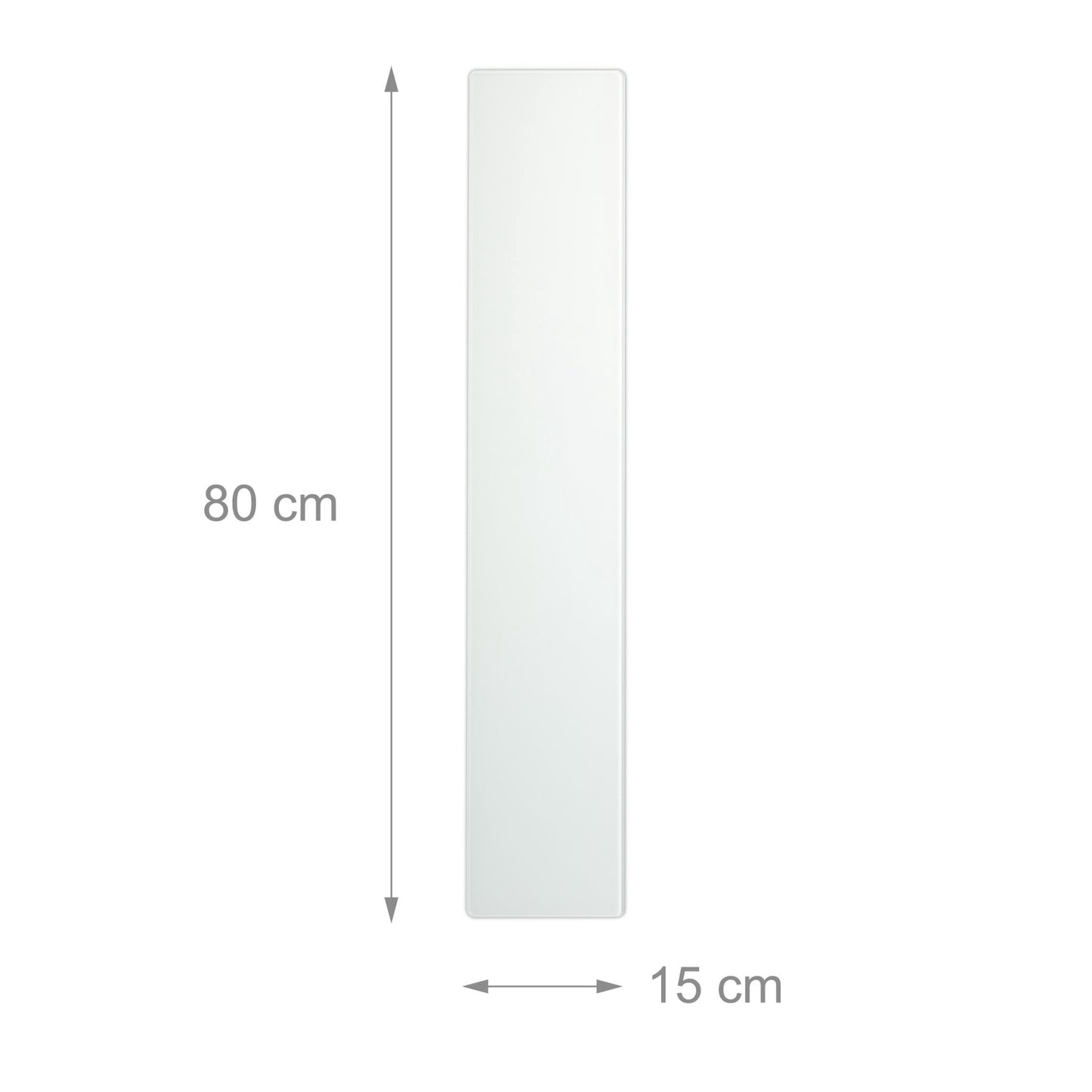 White glass magnetic board