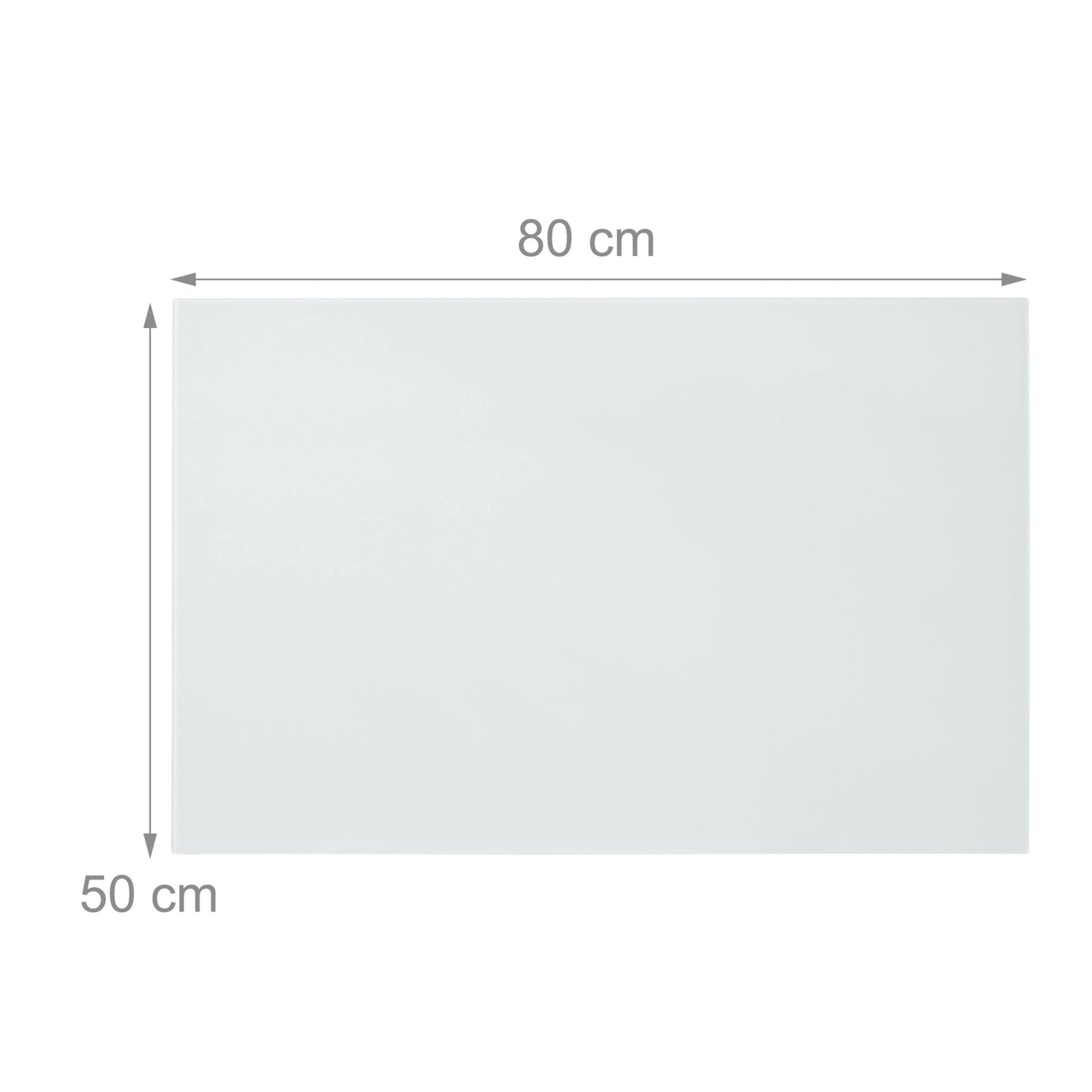White glass magnetic board