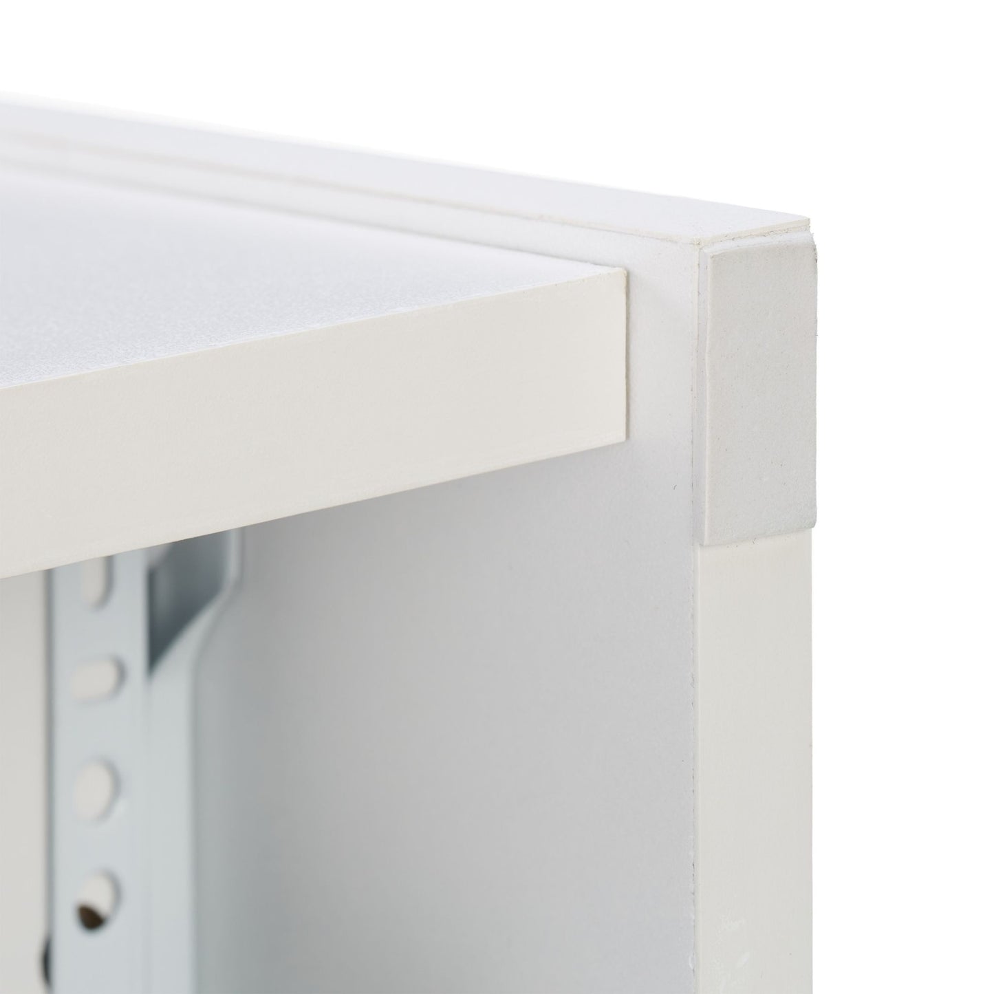 White niche cabinet