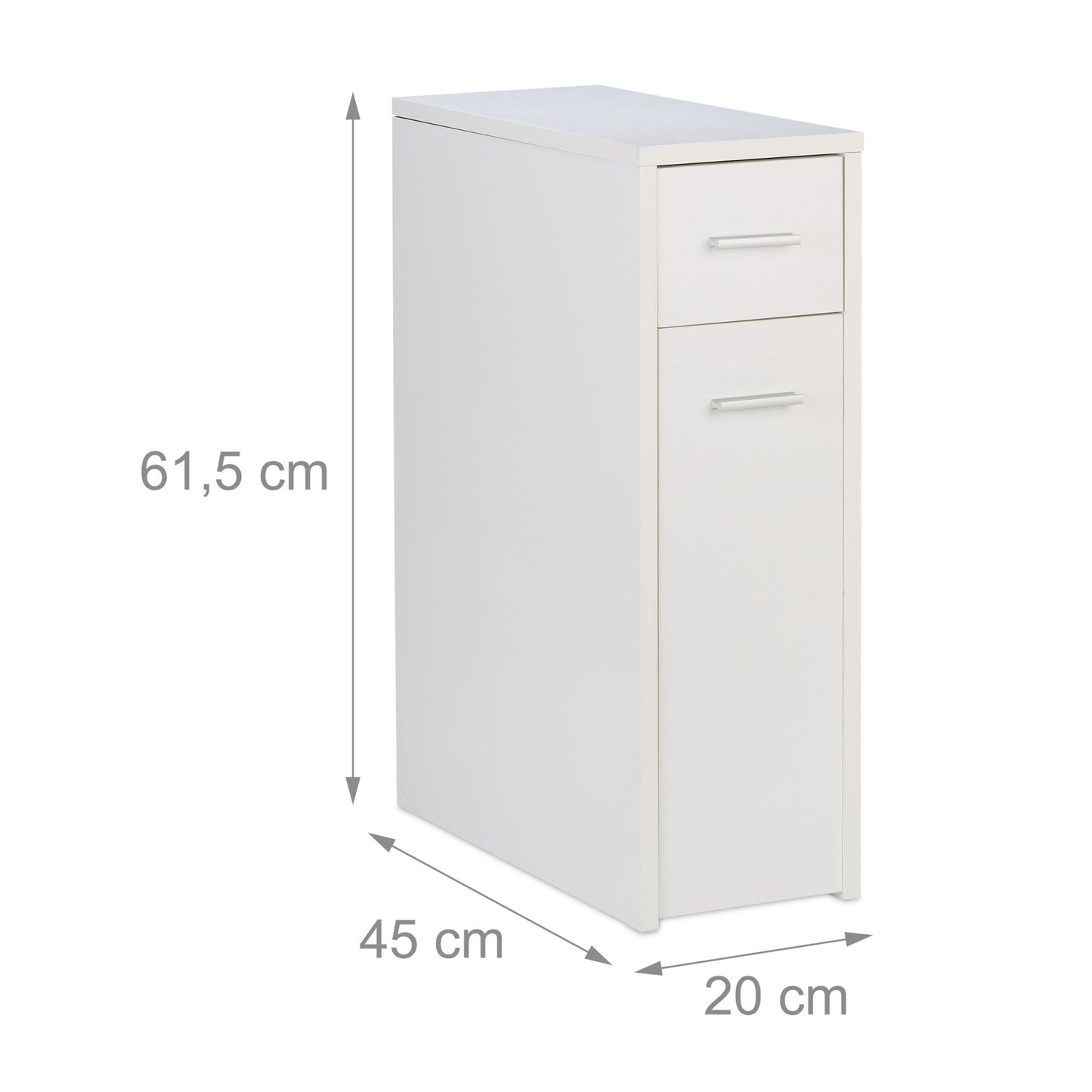 White niche cabinet