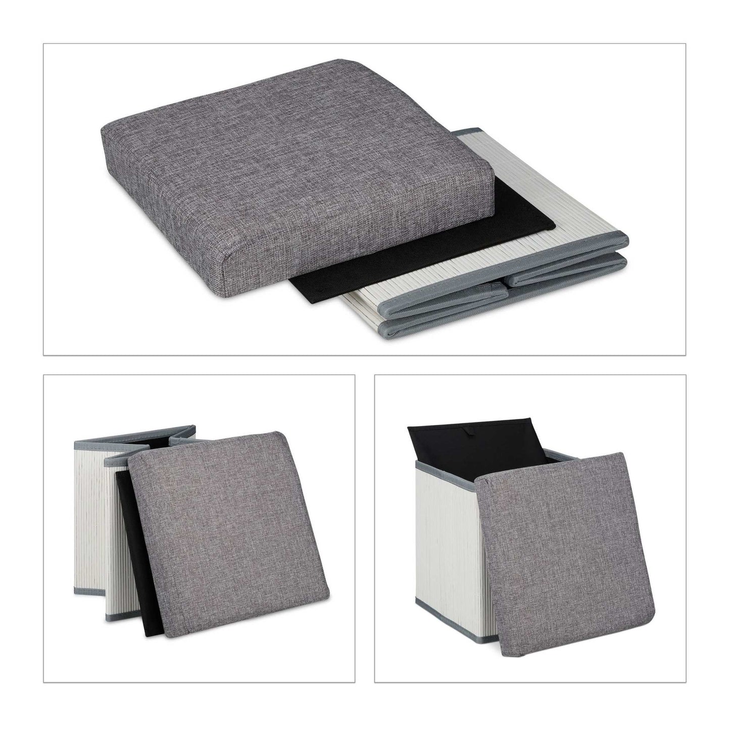 White pallet with storage space
