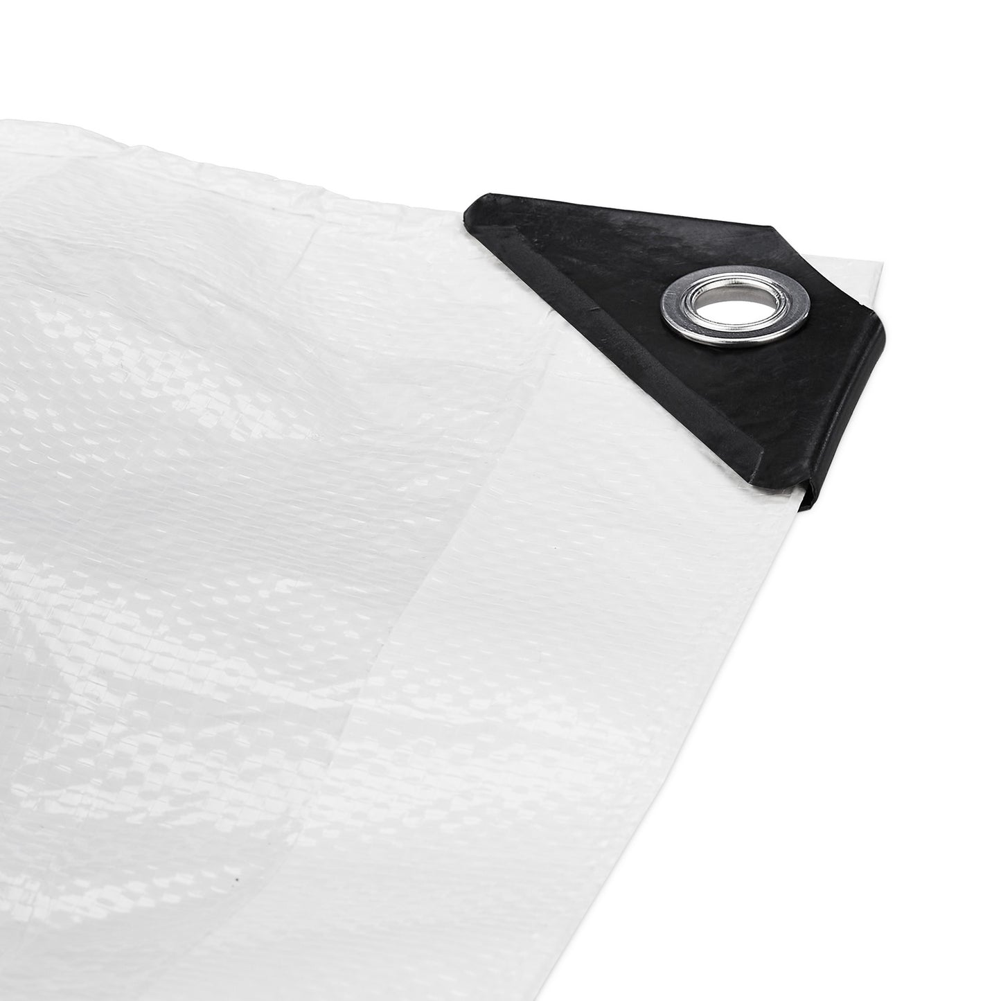White tarpaulin 120 g/m²
