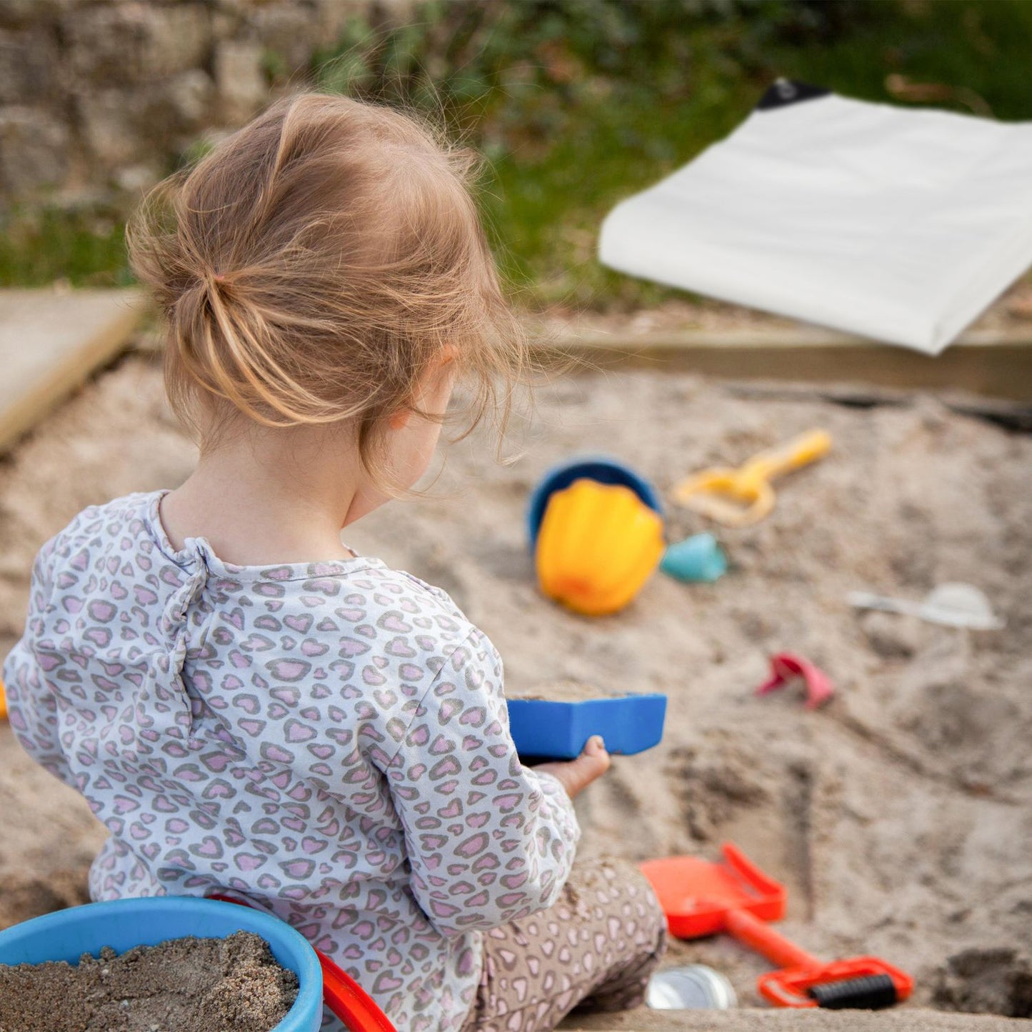 White tarpaulin 140 g/m²